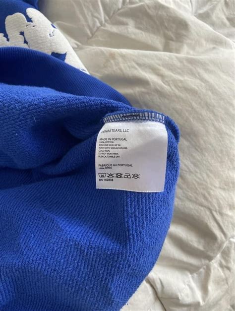 denim tears hoodie legit check